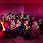 Fluoparty op school!